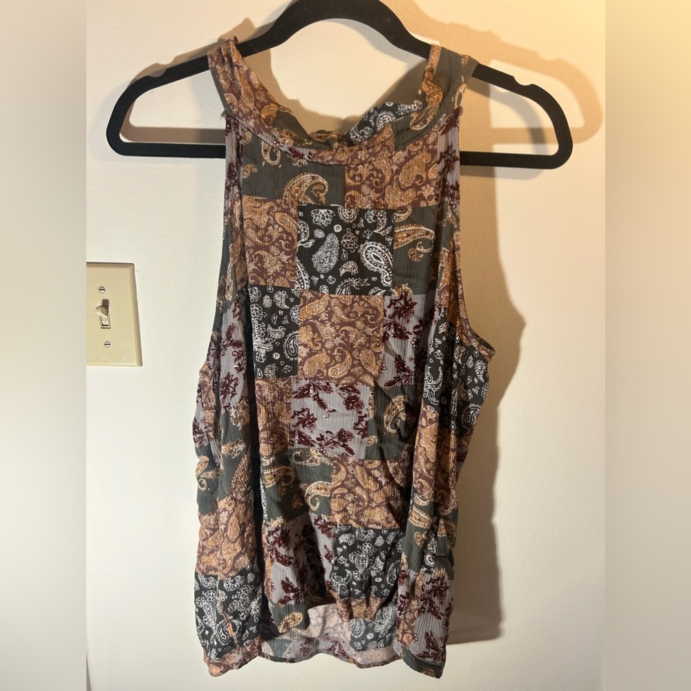 Patterned tank top